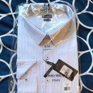 Rosso Milano button down dress shirt